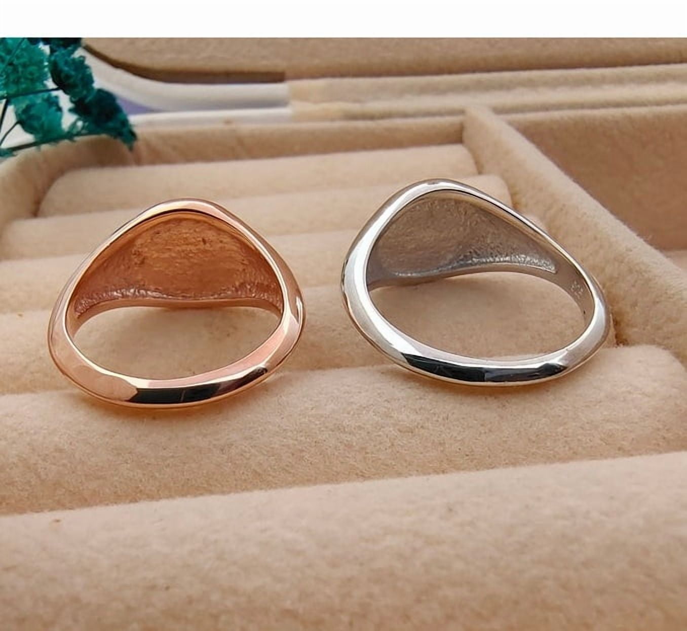 Aspire Jewels-Grinch Ring, Grinch Face Round Signet Ring, Signet Ring, Engraved Ring, Grinch Jewelry, Christian Rings, Christmas Ring Gifts, Fashion Ring, Women Ring,